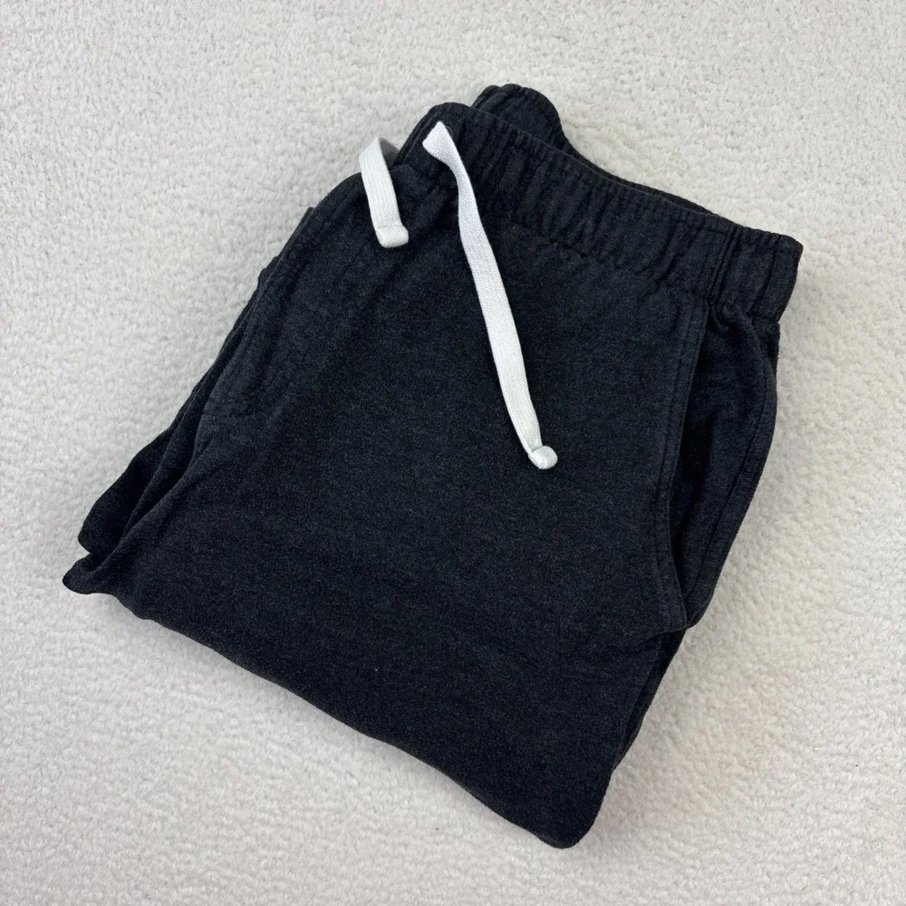 FREE FLY 'Bamboo Fleece Joggers' Mens Medium Dark Gray Athleisure‎ Stretch Pants